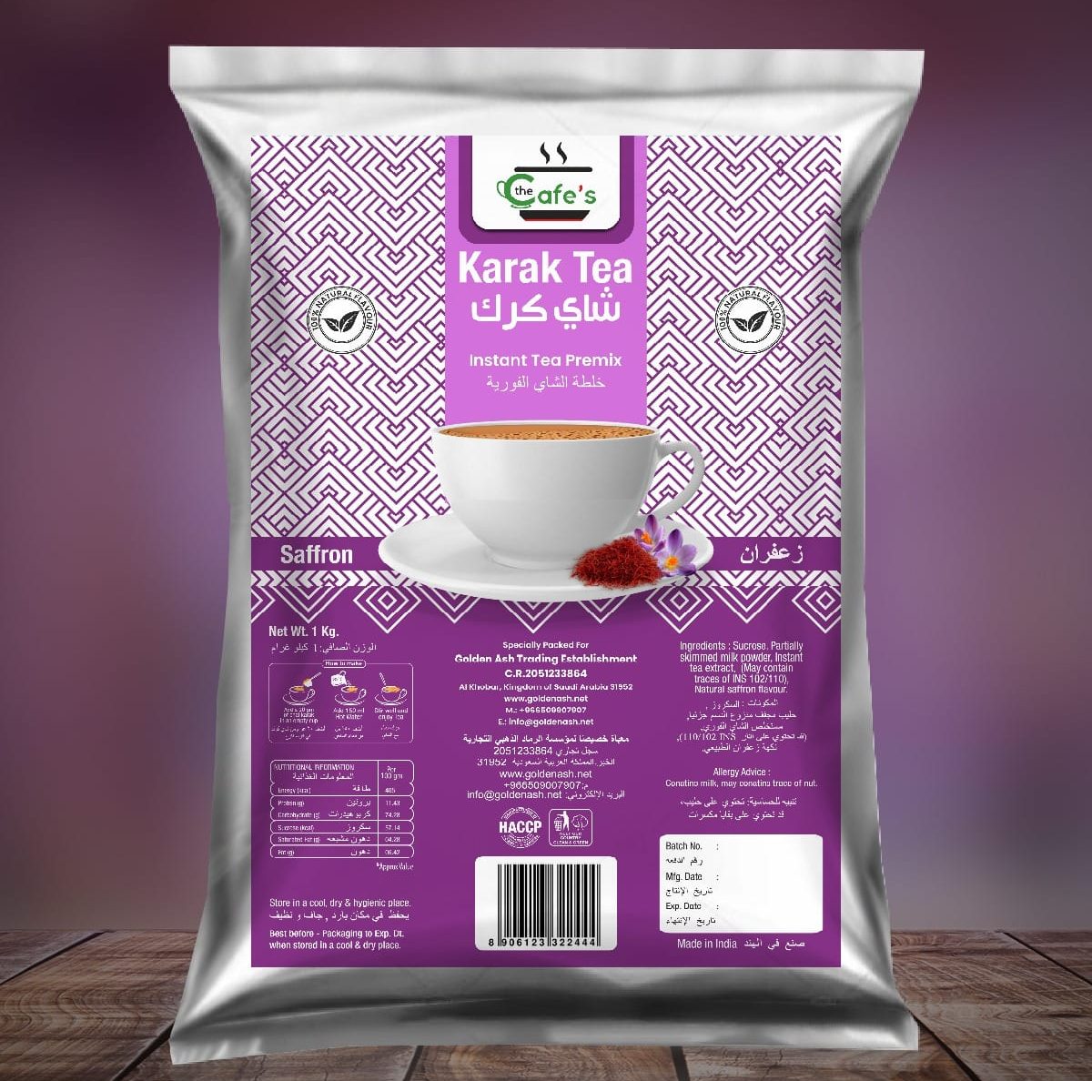 Karak Tea Saffron