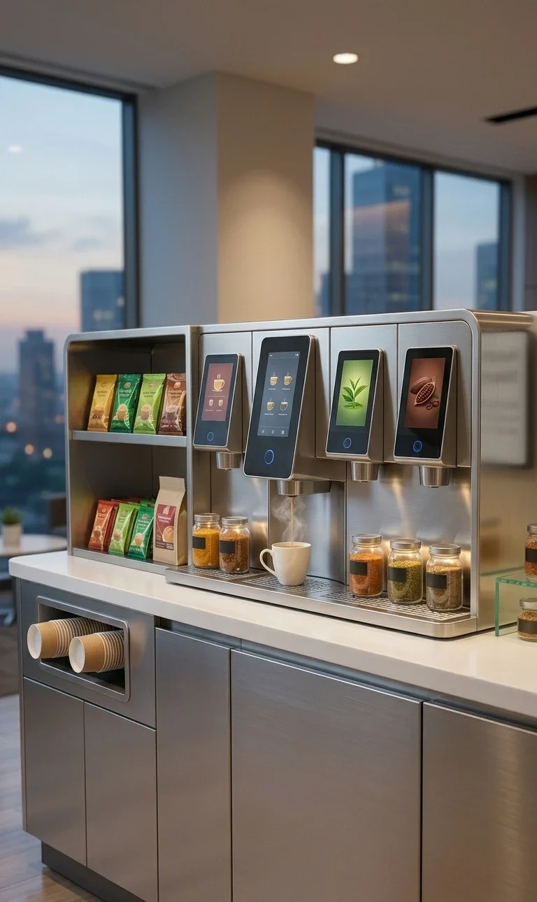 Hygienic Commercial Dispensing Station